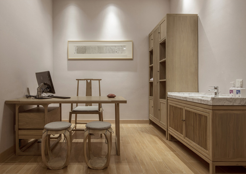 中醫桌、中醫椅、鼓凳